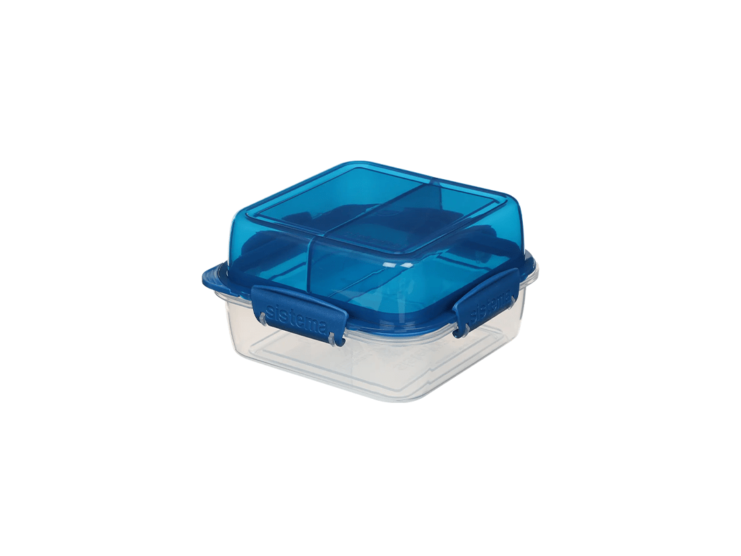 Sistema 1.24L LunchStack TO GO Square Lunch Box in Qatar Sistema 1.24L LunchStack TO GO Square Lunch Box in Qatar